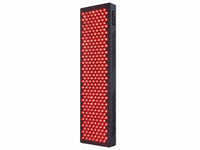 Red Light Therapy Panel Built for Daily Wellness, 630-850nm Wavelengths, 300 LED Array, Touchscreen Control — Studio Shot